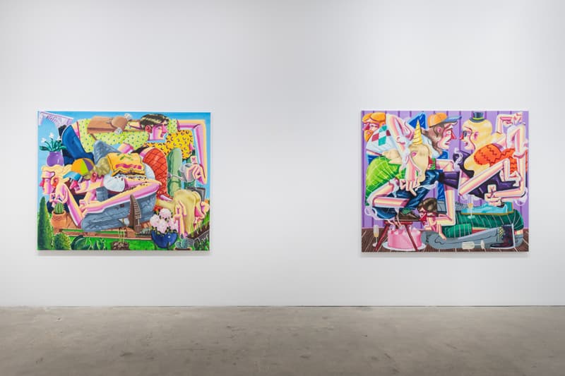 Ákos Ezer Maude Corriveau Solo Shows Plato Gallery Living Room Campout Depth of Surface Plato Gallery New York Art Artworks