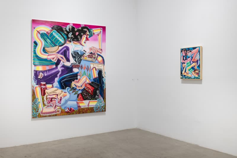 Ákos Ezer Maude Corriveau Solo Shows Plato Gallery Living Room Campout Depth of Surface Plato Gallery New York Art Artworks