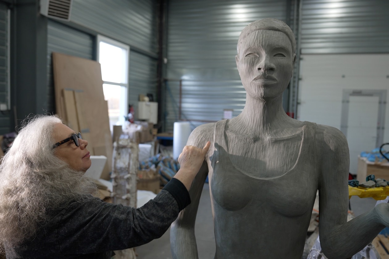 alison saar sculpture paris olympics art commission artwork