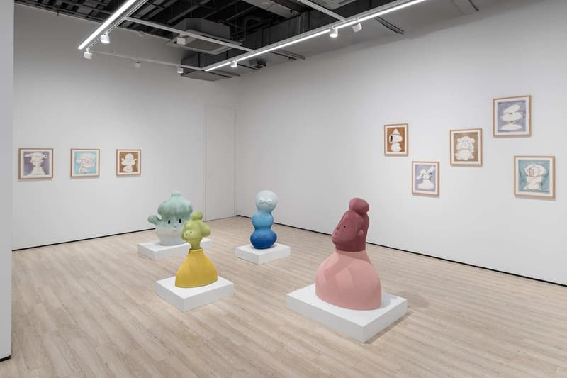 En Iwamura Glances and Echoes Almine Rech Exhibition