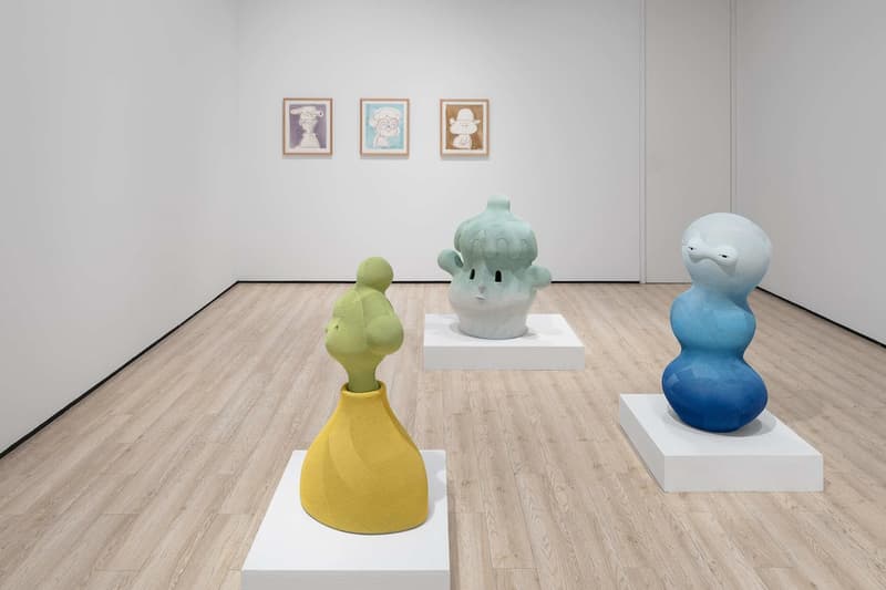 En Iwamura Glances and Echoes Almine Rech Exhibition