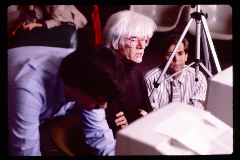 andy warhol debbie harry digital portrait amiga computer