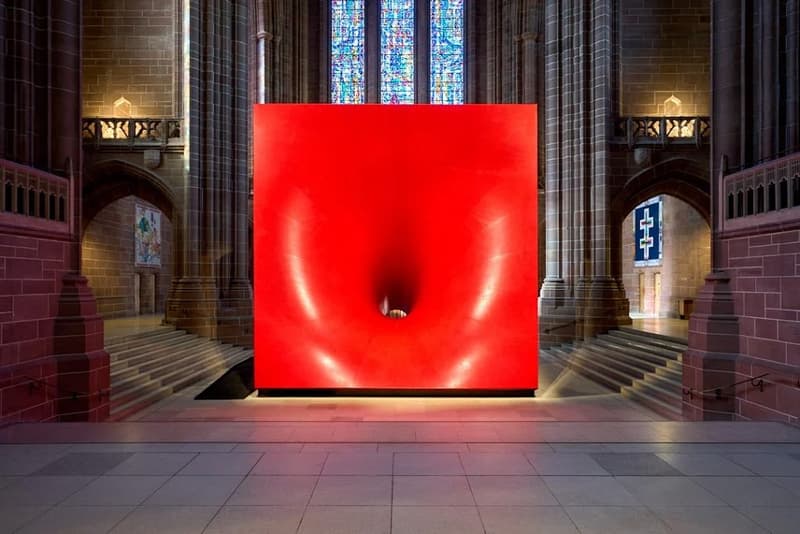 anish kapoor liverpool cathedral art 