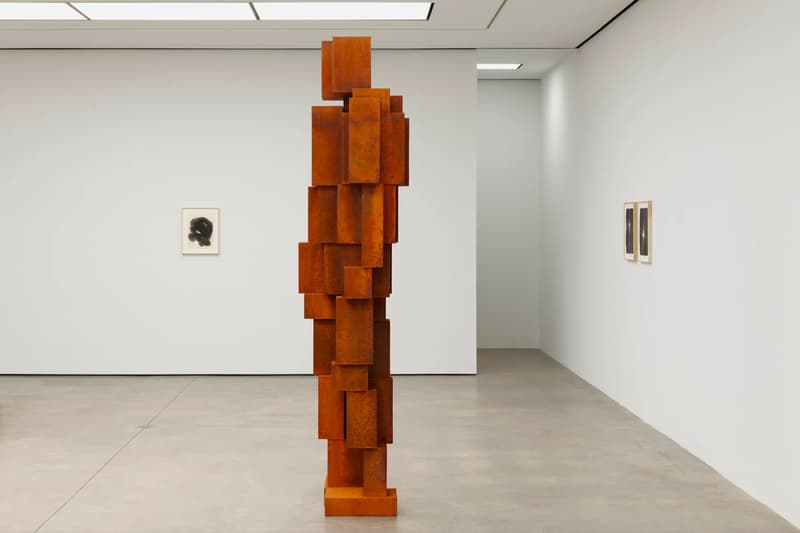Antony Gormley Aerial Exhibition White Cube New York