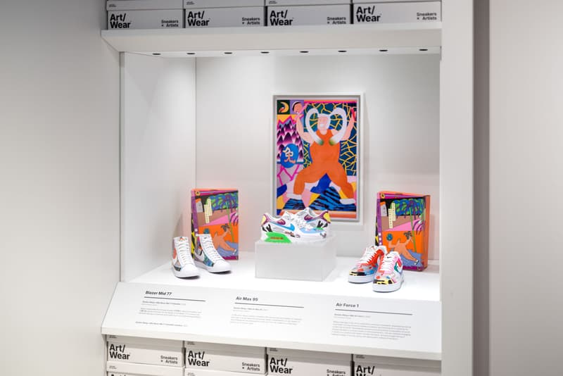 Bata Shoe Museum Art/Wear Sneakers Artists Exhibition Toronto Art Artists