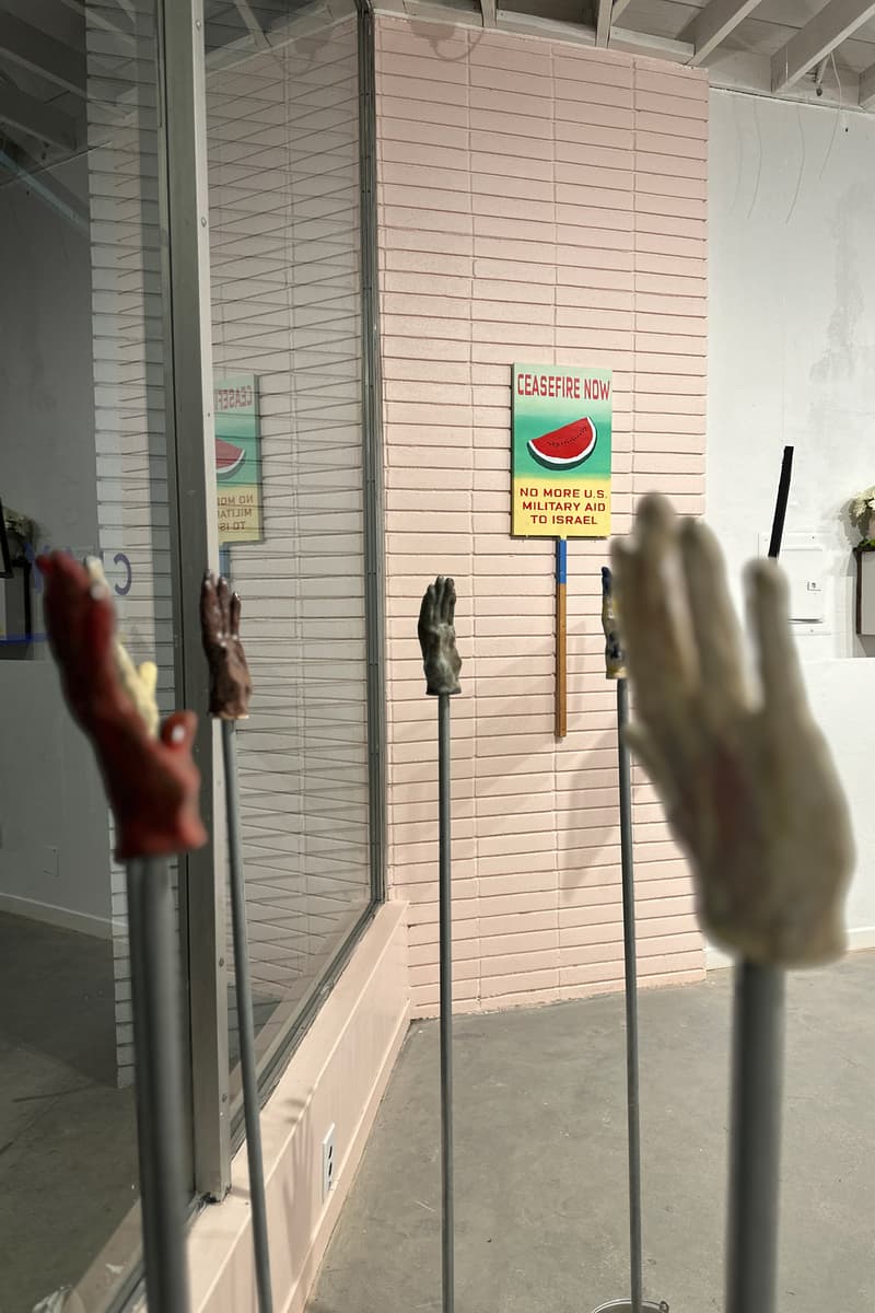 aswat fundraiser art show gaza palestine ceasefire now