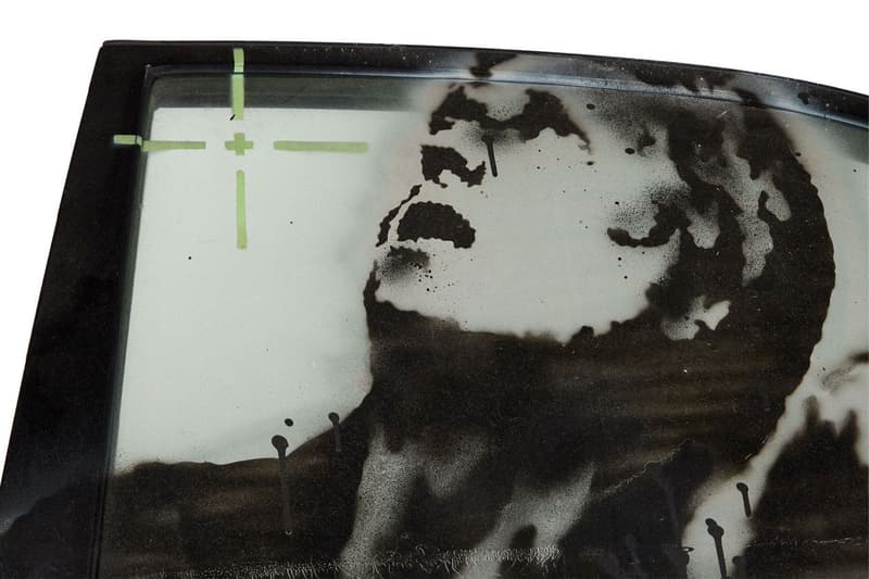 Banksy Crazy Horse Mural Car Door Auction Info