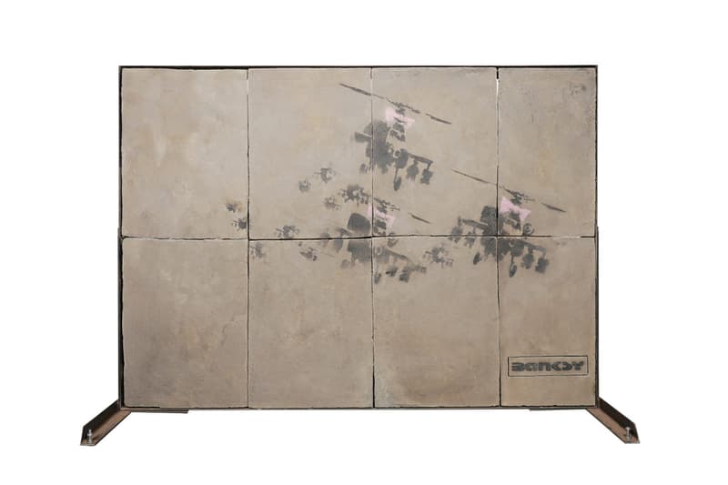 banksy Holywell Row Happy Helicopters auction