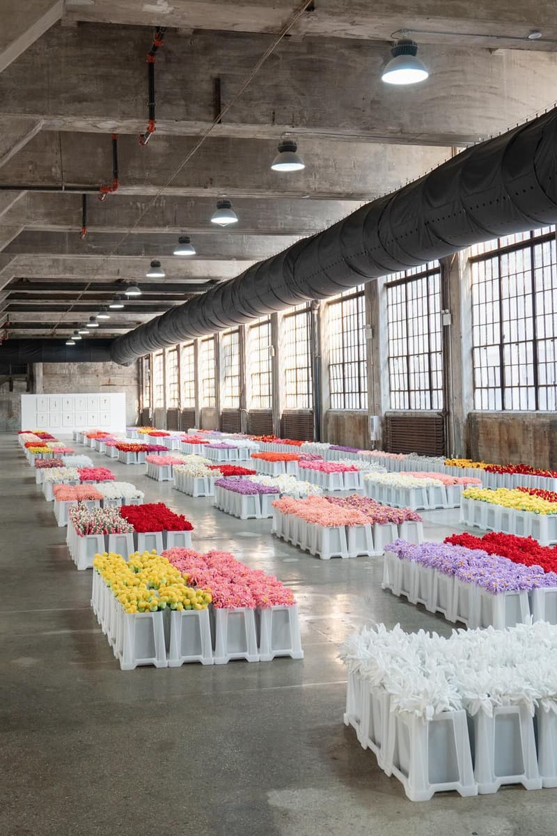 Cj Hendry Flower Market Exhibition Roosevelt Island Industry City Moves Plush Flowers