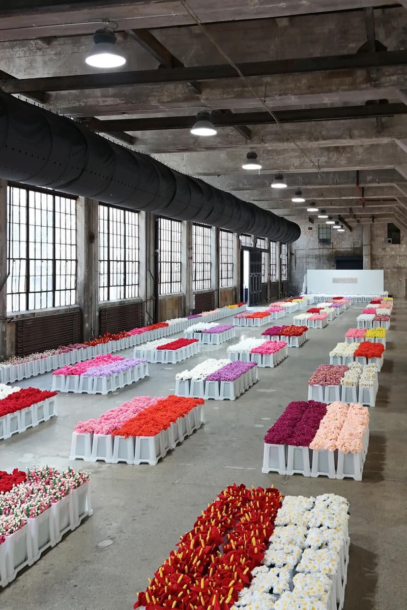 Cj Hendry Flower Market Exhibition Roosevelt Island Industry City Moves Plush Flowers