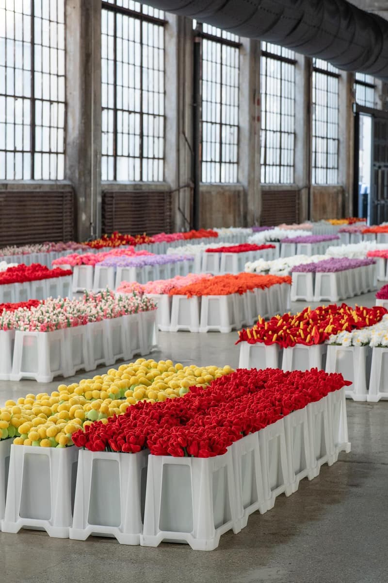 Cj Hendry Flower Market Exhibition Roosevelt Island Industry City Moves Plush Flowers