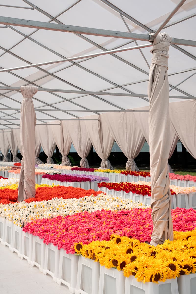 Cj Hendry Flower Market Exhibition Clé de Peau Beauté Roosevelt Island New York