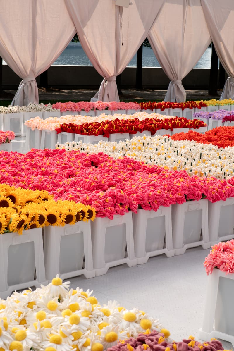 Cj Hendry Flower Market Exhibition Clé de Peau Beauté Roosevelt Island New York