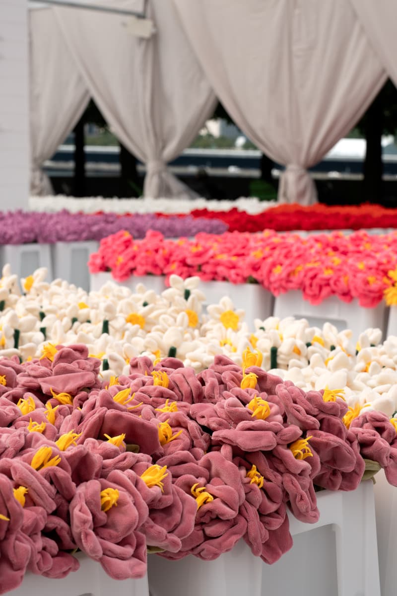 Cj Hendry Flower Market Exhibition Clé de Peau Beauté Roosevelt Island New York