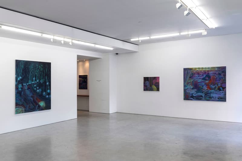 Danielle Roberts Solo Exhibition Fredericks Freiser Phosphorescence Gasoline Painting Art Artworks New York