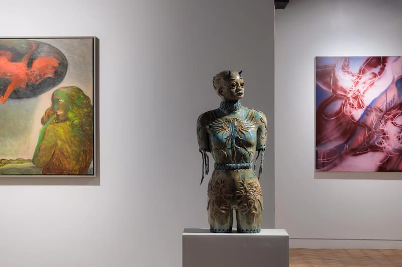 Dantes Inferno Group Exhibition Unit London Art Artworks