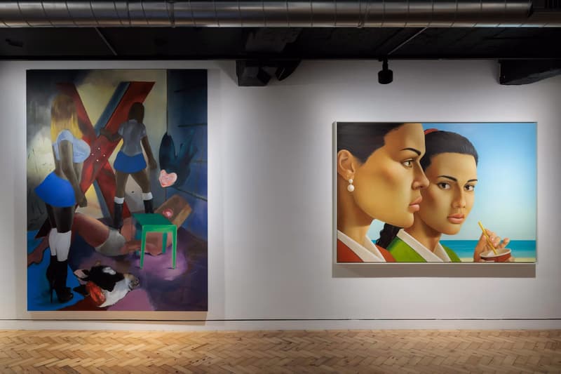 Dantes Inferno Group Exhibition Unit London Art Artworks