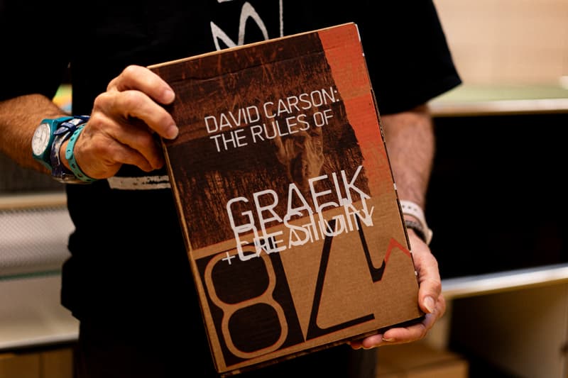 david carson the rules of grafik design plus creativity book release