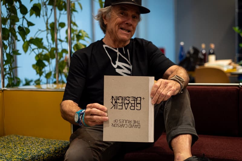 david carson the rules of grafik design plus creativity book release