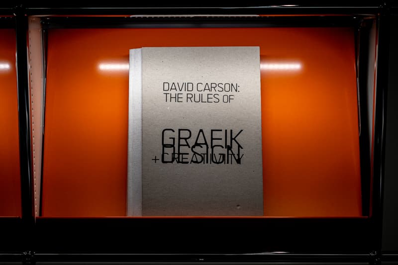 david carson the rules of grafik design plus creativity book release