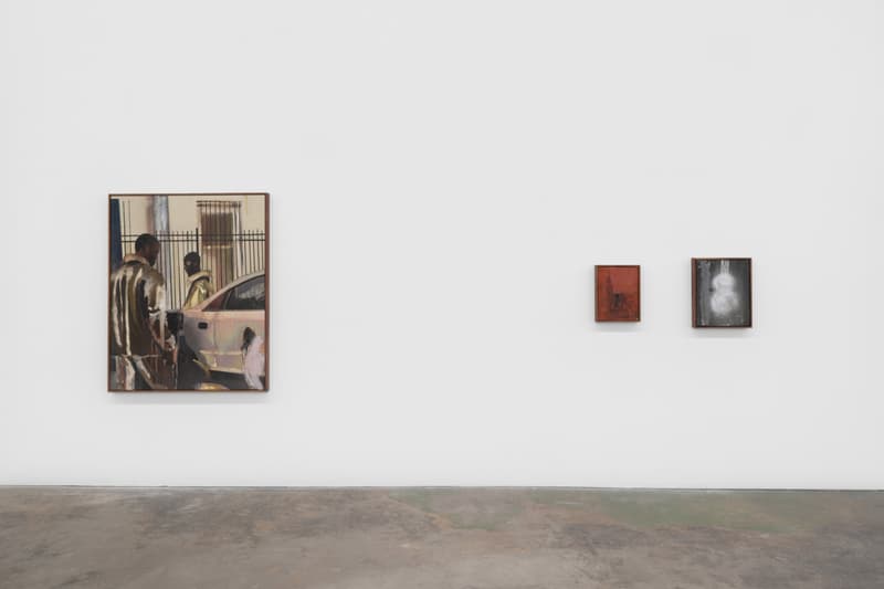 devin b johnson ritual of welcome nicodim gallery los angeles exhibition art artworks paintings