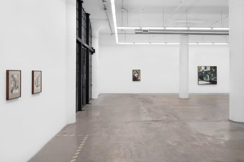 devin b johnson ritual of welcome nicodim gallery los angeles exhibition art artworks paintings