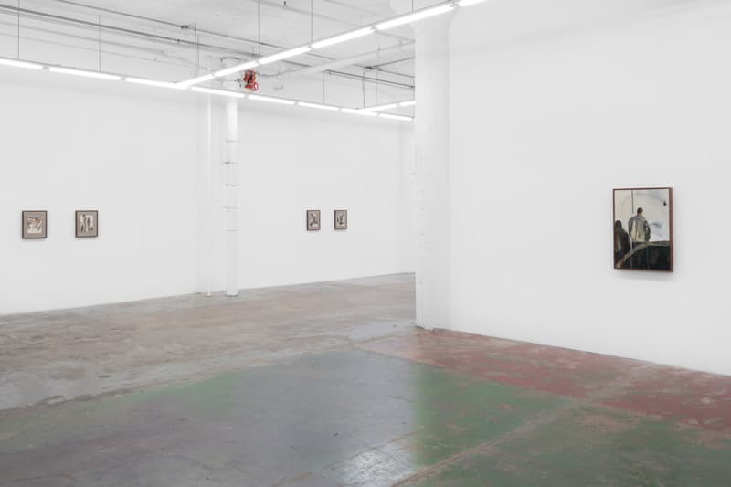 devin b johnson ritual of welcome nicodim gallery los angeles exhibition art artworks paintings