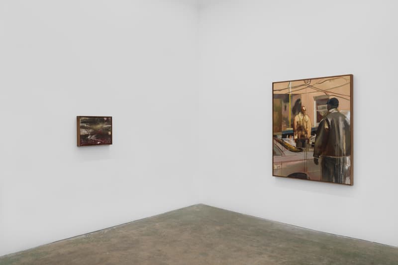 devin b johnson ritual of welcome nicodim gallery los angeles exhibition art artworks paintings