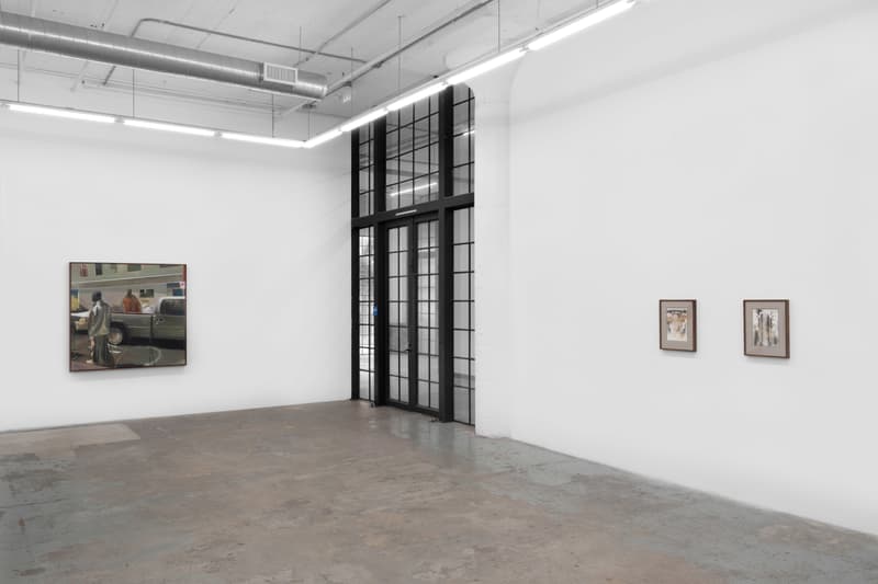 devin b johnson ritual of welcome nicodim gallery los angeles exhibition art artworks paintings