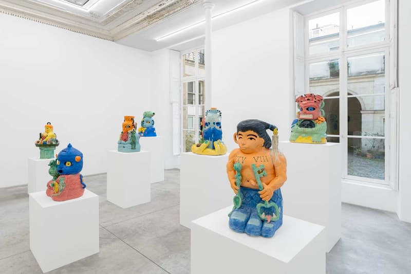 Eric Croes Comme un vieux tatouage Almine Rech Paris