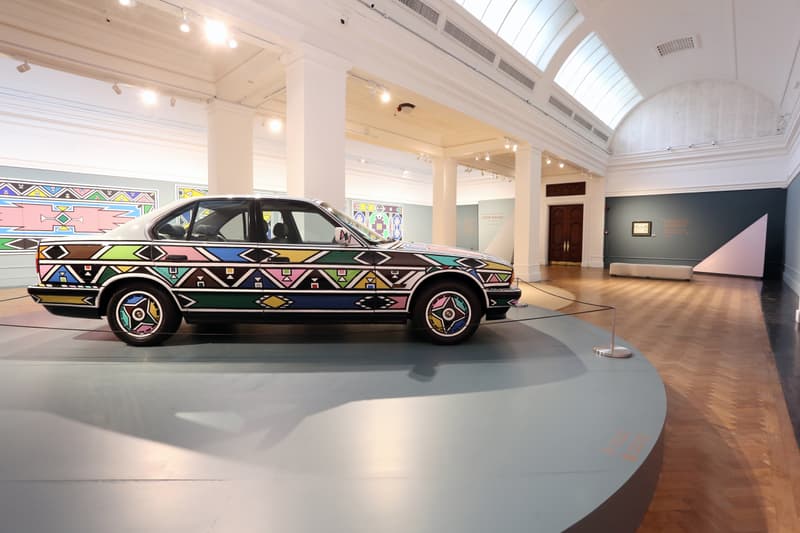 Then I Knew I Was Good at Painting: Esther Mahlangu bmw exhibition iziko museums of south africa