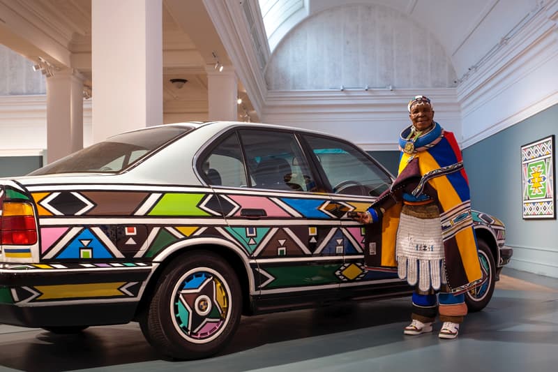 Then I Knew I Was Good at Painting: Esther Mahlangu bmw exhibition iziko museums of south africa