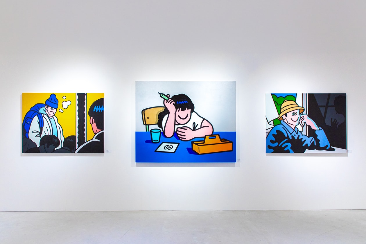 face oka “STORYBOARD” Solo Exhibition Interview AllRightsReserved GALLERY TARGET Hong Kong 