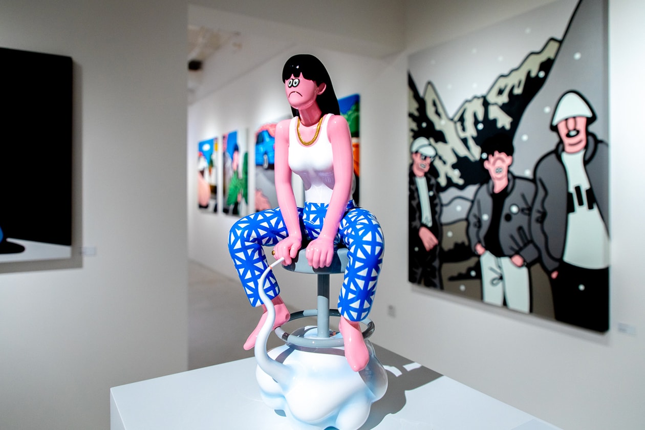 face oka “STORYBOARD” Solo Exhibition Interview AllRightsReserved GALLERY TARGET Hong Kong 