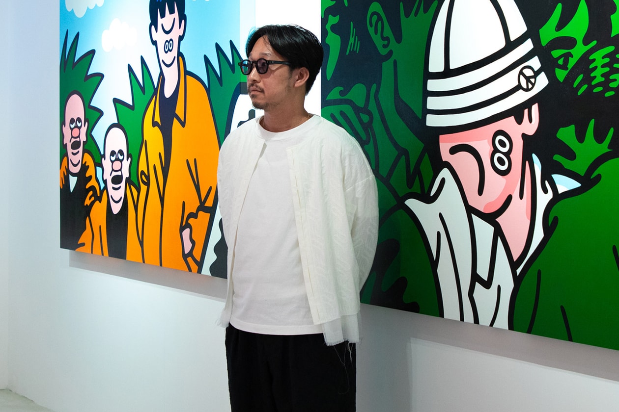 face oka “STORYBOARD” Solo Exhibition Interview AllRightsReserved GALLERY TARGET Hong Kong 