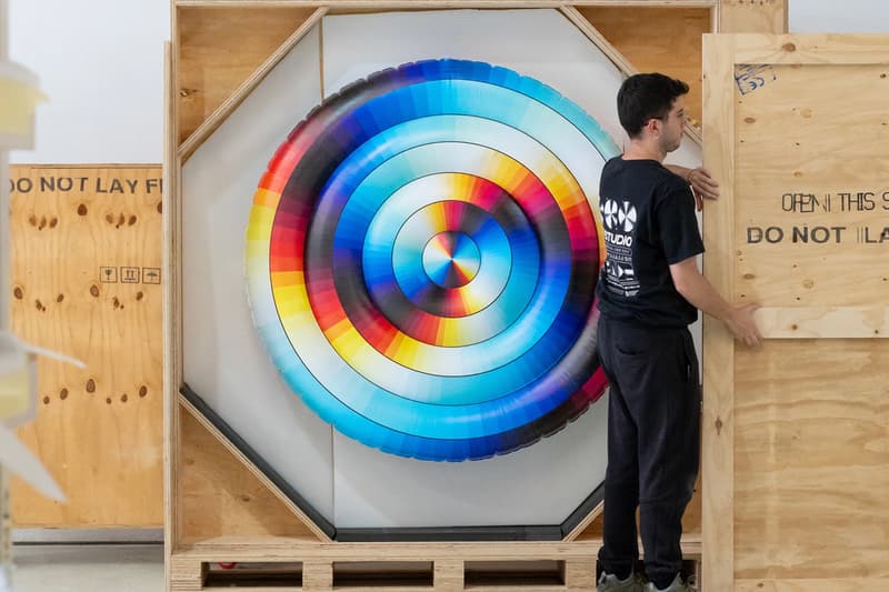 Felipe Pantone CDM30 Round Inflatable Pool Lounger