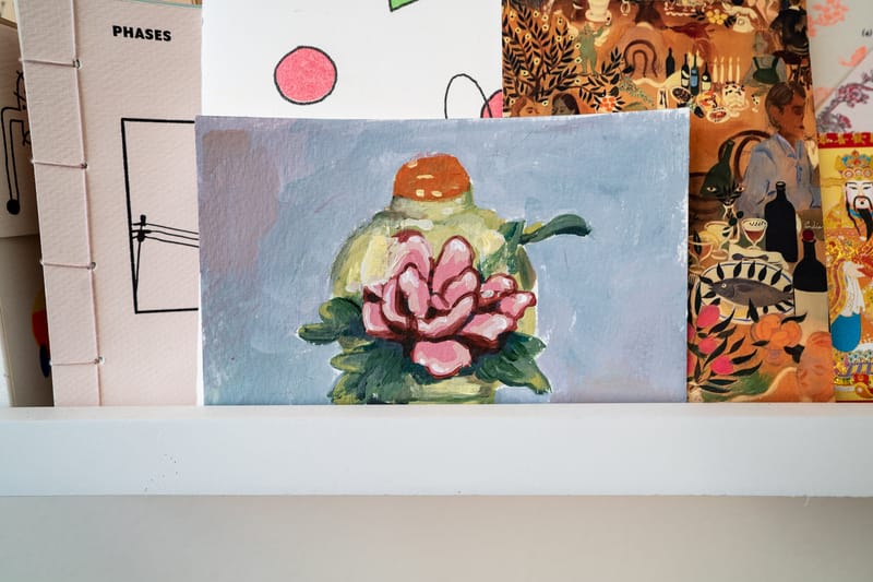 pen and paper gabrielle widjaja gentle oriental artwork artist