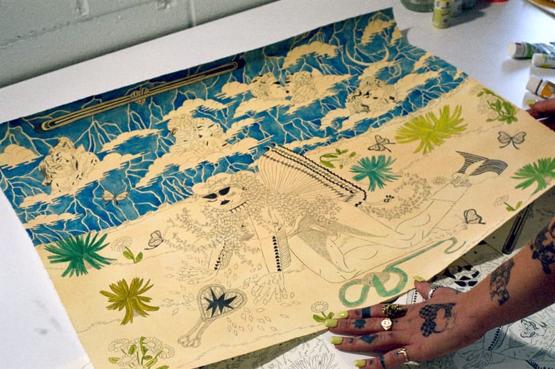 heather benjamin hypeart studio visits visual art painting drawing illustration