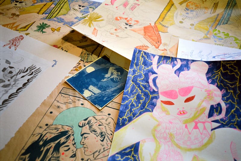 heather benjamin hypeart studio visits visual art painting drawing illustration