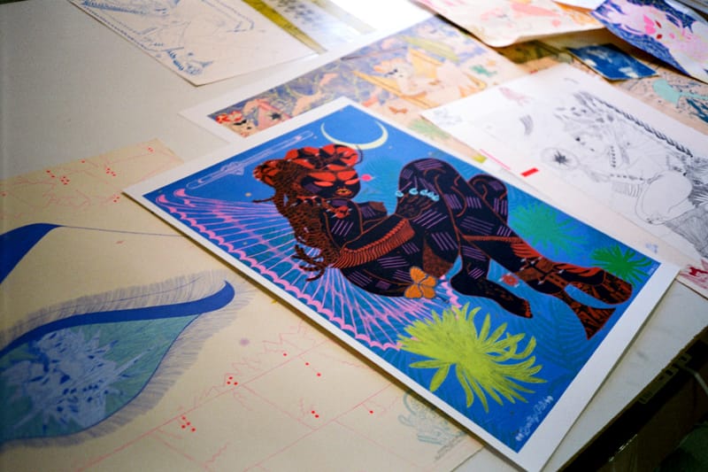 heather benjamin hypeart studio visits visual art painting drawing illustration