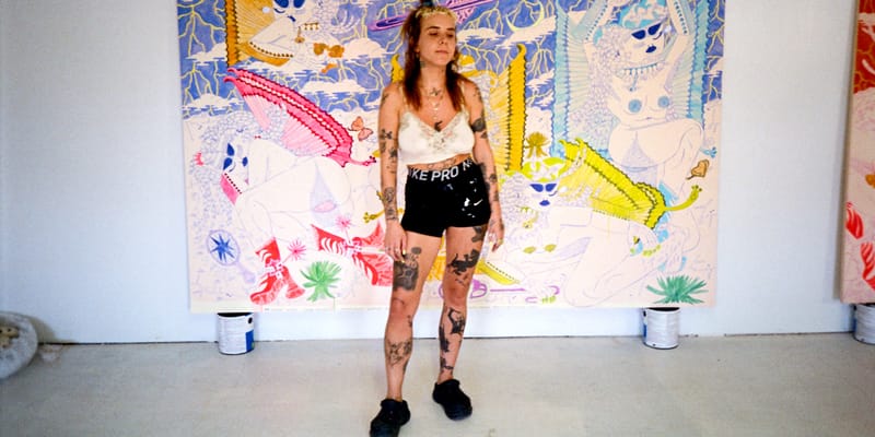 heather benjamin hypeart studio visits visual art painting drawing illustration