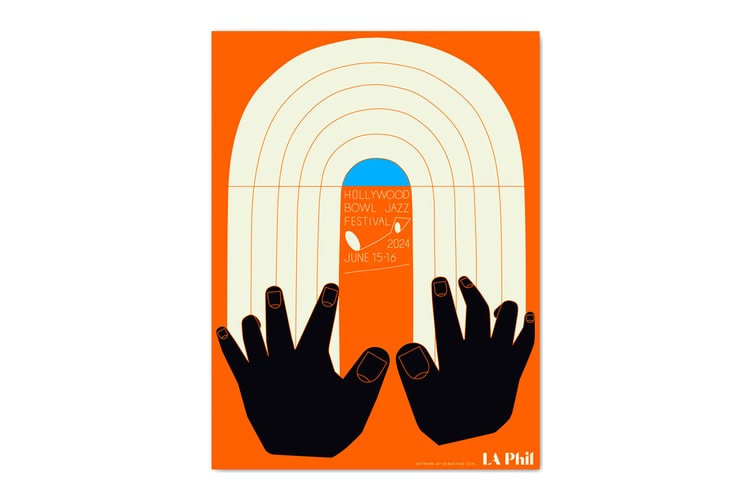 Sebastian Curi Unveils New Print for the 2024 Hollywood Bowl Jazz Festival