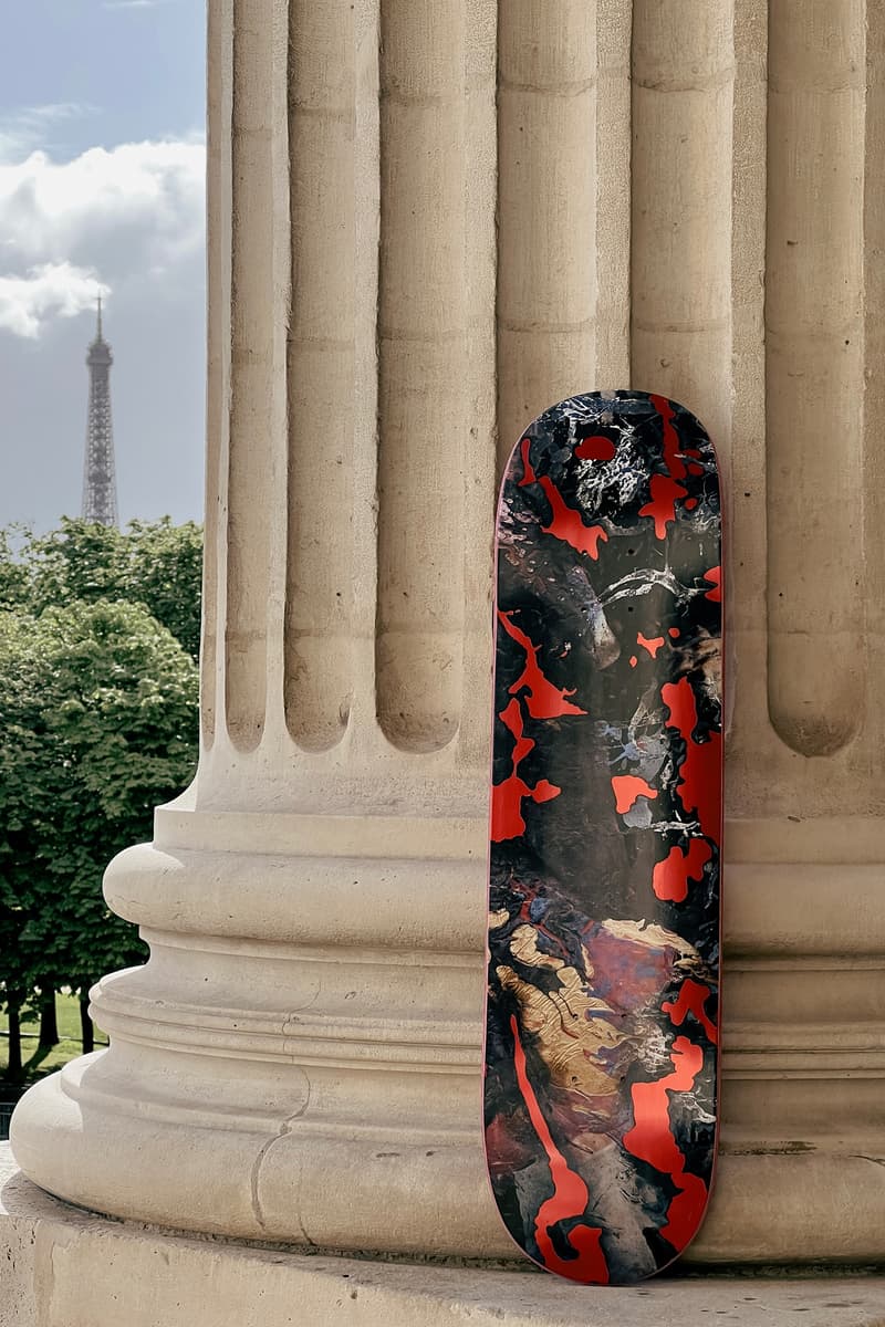 hotel de crillon the skateroom exhibition paris olympics