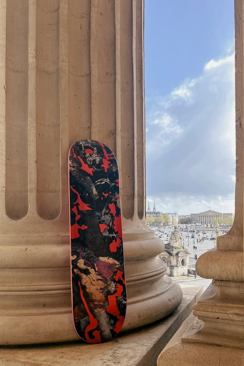 hotel de crillon the skateroom exhibition paris olympics