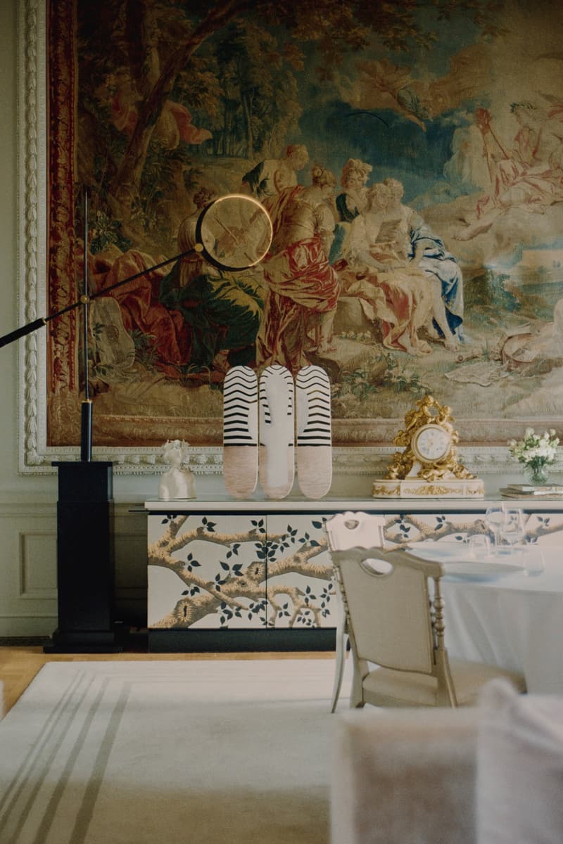 hotel de crillon the skateroom exhibition paris olympics