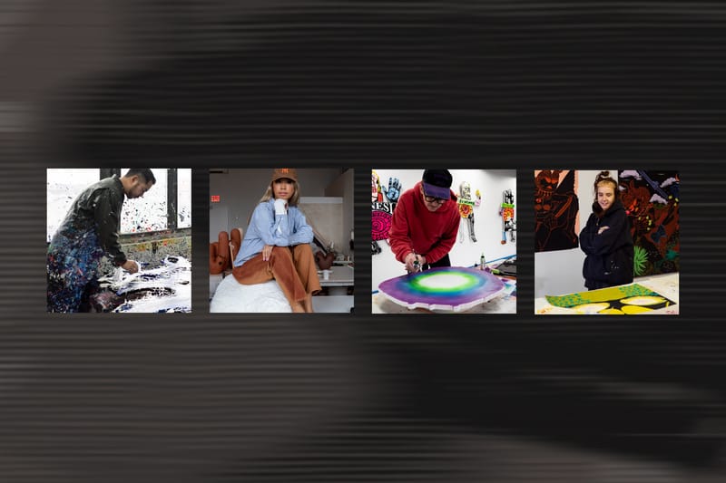 hypeart noisy reality group exhibition artist spotlight meguru yamaguchi heather benjamin eny lee parker b thom stevenson