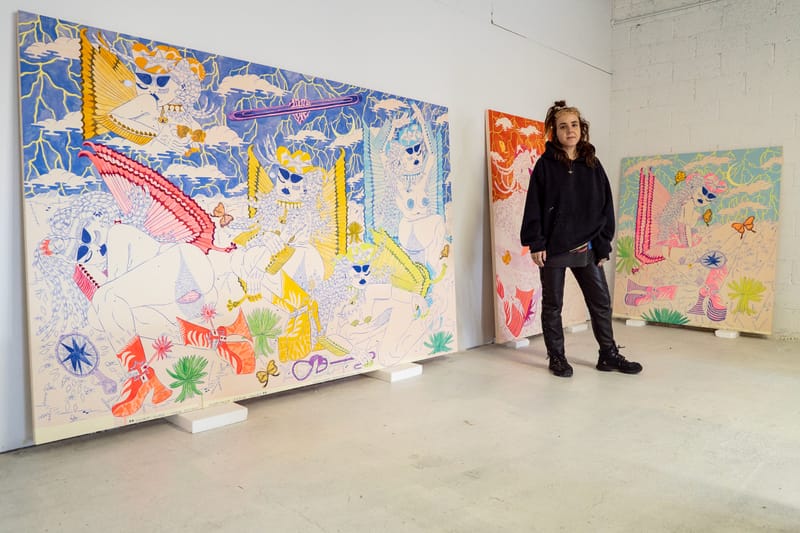 hypeart noisy reality group exhibition artist spotlight meguru yamaguchi heather benjamin eny lee parker b thom stevenson