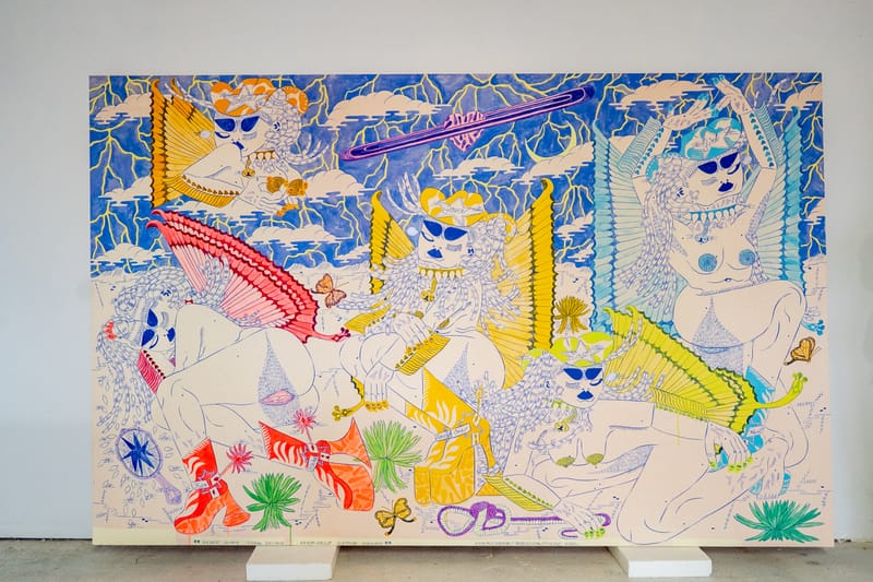 hypeart noisy reality group exhibition artist spotlight meguru yamaguchi heather benjamin eny lee parker b thom stevenson