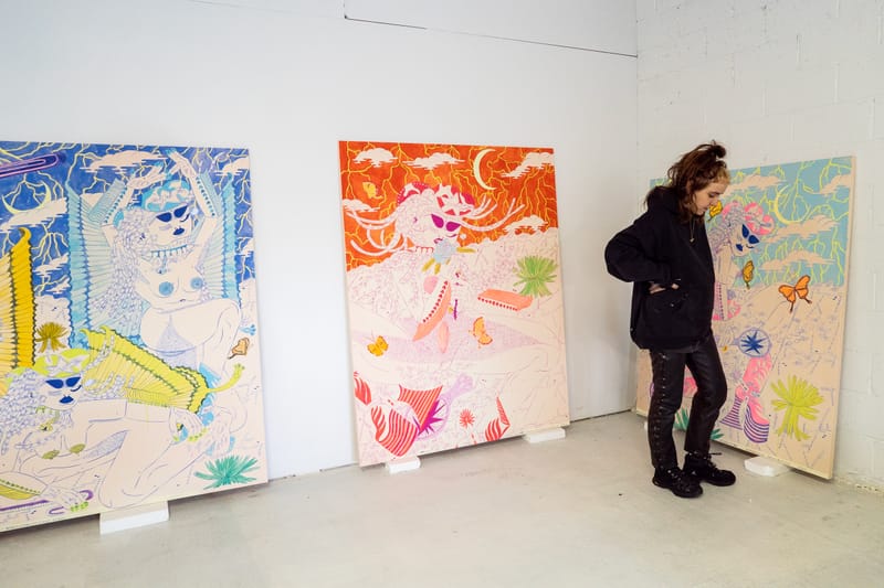 hypeart noisy reality group exhibition artist spotlight meguru yamaguchi heather benjamin eny lee parker b thom stevenson