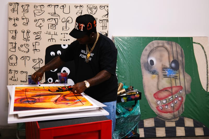 Studio Visits: Jahlil Nzinga
